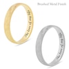 Thumbnail Image 2 of 4.0mm Engravable Semi Comfort-Fit Low Dome Wedding Band in 10K White, Yellow or Rose Gold (1 Line)
