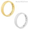 Thumbnail Image 3 of Men's 5.0mm Engravable Modern Comfort-Fit Wedding Band in 14K White or Yellow Gold (1 Line)