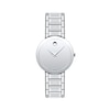 Thumbnail Image 0 of Ladies' Movado Sapphire™ Watch with Silver-Tone Dial (Model: 0607547)