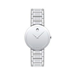 Ladies' Movado Sapphire™ Watch with Silver-Tone Dial (Model: 0607547)