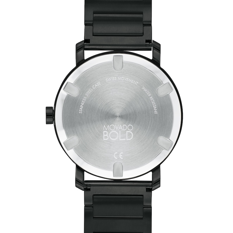 Main Image 3 of Men's Movado Bold® Evolution Black IP Watch with Black Dial (Model: 3600752)