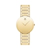 Thumbnail Image 0 of Ladies' Movado Sapphire™ Gold-Tone PVD Watch with Gold-Tone Dial (Model: 0607549)