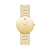 Thumbnail Image 1 of Ladies' Movado Sapphire™ Gold-Tone PVD Watch with Gold-Tone Dial (Model: 0607549)