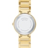 Thumbnail Image 2 of Ladies' Movado Sapphire™ Gold-Tone PVD Watch with Gold-Tone Dial (Model: 0607549)