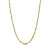 1.6mm Glitter Rope Chain Necklace in Solid 14K Gold - 20"