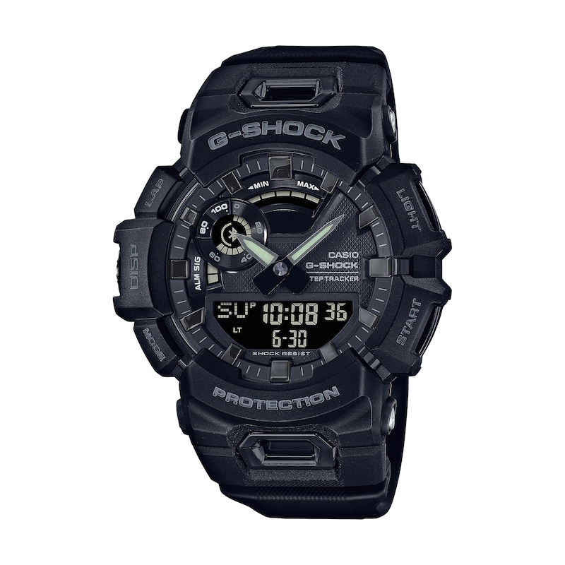 Men's Casio G-Shock Power Trainer Black Resin Strap Watch (Model: GBA900-1A)|Peoples Jewellers