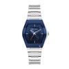 Thumbnail Image 0 of Ladies' Bulova Gemini Watch with Tonneau Dark Blue Dial (Model: 96L293)
