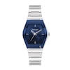 Thumbnail Image 1 of Ladies' Bulova Gemini Watch with Tonneau Dark Blue Dial (Model: 96L293)
