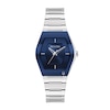 Thumbnail Image 0 of Ladies' Bulova Gemini Watch with Tonneau Dark Blue Dial (Model: 96L293)