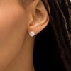 Thumbnail Image 1 of IMPERIAL® 7.5-8.0mm Cultured Akoya Pearl Stud Earrings in 14K Gold