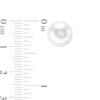 Thumbnail Image 3 of IMPERIAL® 9.0-10.0mm Freshwater Cultured Pearl Stud Earrings in 14K Gold