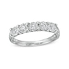 Thumbnail Image 0 of 0.50 CT. T.W. Diamond Five Stone Anniversary Band in 10K White Gold