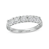 Thumbnail Image 1 of 0.50 CT. T.W. Diamond Five Stone Anniversary Band in 10K White Gold