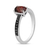 Thumbnail Image 1 of Disney Treasures 101 Dalmatians Garnet and 0.17 CT. T.W. Ring in Sterling Silver