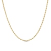 Thumbnail Image 0 of 2.65mm Hollow Evergreen Rope Chain Necklace in 10K Gold - 18"