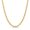 Thumbnail Image 1 of 3.8mm Glitter Rope Chain Necklace in Solid 14K Gold - 22"