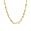 Thumbnail Image 1 of 4.4mm Glitter Rope Chain Necklace in Solid 14K Gold - 26"