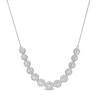 Thumbnail Image 0 of 1.50 CT. T.W. Certified Lab-Created Diamond Frame Necklace in 14K White Gold (F/SI2)