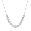 Thumbnail Image 1 of 1.50 CT. T.W. Certified Lab-Grown Diamond Frame Necklace in 14K White Gold (F/SI2)