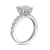 Thumbnail Image 3 of 2.00 CT. T.W. Quad Princess-Cut Diamond Engagement Ring in 14K White Gold