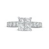 Thumbnail Image 4 of 2.00 CT. T.W. Quad Princess-Cut Diamond Engagement Ring in 14K White Gold