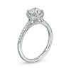 Thumbnail Image 2 of 1.25 CT. T.W. Certified Canadian Diamond Frame Engagement Ring in 14K White Gold (I/I1)