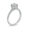 Thumbnail Image 3 of 1.25 CT. T.W. Certified Canadian Diamond Frame Engagement Ring in 14K White Gold (I/I1)