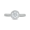 Thumbnail Image 3 of 1.25 CT. T.W. Certified Canadian Diamond Frame Engagement Ring in 14K White Gold (I/I1)