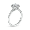 Thumbnail Image 3 of 1.25 CT. T.W. Certified Canadian Diamond Square Frame Engagement Ring in 14K White Gold (I/I1)
