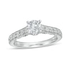 0.95 CT. T.W. Diamond Engagement Ring in 14K White Gold