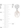 IMPERIAL® Freshwater Cultured Pearl and Crystal Bead Station Necklace, Bracelet and Drop Earrings Set in Sterling Silver