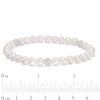 IMPERIAL® Freshwater Cultured Pearl and Crystal Bead Station Necklace, Bracelet and Drop Earrings Set in Sterling Silver