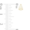 Thumbnail Image 3 of Pear-Shaped Opal Solitaire Stud Earrings in 14K Gold