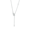 Thumbnail Image 2 of Diamond Accent Heart "mama" Necklace in Sterling Silver - 17"