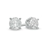 Thumbnail Image 1 of 0.60 CT. T.W. Diamond Solitaire Stud Earrings in 10K White Gold (I/I3)