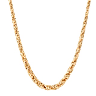 Italian Gold Men's 4.4mm Rope Chain Necklace in 14K Gold - 22