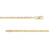 Diamond-Cut Tube Station and Rope Chain Double Strand Necklace in 10K Gold