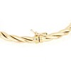 Thumbnail Image 6 of 4.4mm Twisted Tube Bangle in 14K Gold