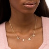 Thumbnail Image 1 of "MAMA" Station Necklace in 10K Gold