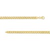 Thumbnail Image 2 of Men's 5.6mm Diamond-Cut Cuban Curb Chain Necklace in Hollow 14K Gold - 22"