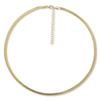 3.05mm Herringbone Chain Necklace in Solid 14K Gold - 20"