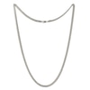 Thumbnail Image 1 of 7.2mm Cuban Curb Chain Necklace in Solid Sterling Silver  - 24"
