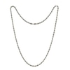 Thumbnail Image 0 of 2.7mm Rope Chain Necklace in Solid Sterling Silver  - 24"