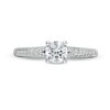 Thumbnail Image 4 of Peoples Private Collection 0.75 CT. T.W. Certified Diamond Engagement Ring in 14K White Gold (F/I1)
