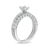 Thumbnail Image 3 of 1.50 CT. T.W. Princess-Cut Diamond Bridal Set in 14K White Gold (I/I2)