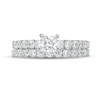 Thumbnail Image 4 of 1.50 CT. T.W. Princess-Cut Diamond Bridal Set in 14K White Gold (I/I2)