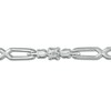 Thumbnail Image 4 of 1.23 CT. T.W. Diamond Past Present Future® Station "X" Link Bracelet in 10K White Gold