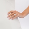 Thumbnail Image 2 of 1.23 CT. T.W. Multi-Diamond Double Cushion-Shape Frame Bridal Set in 10K Rose Gold