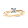 Thumbnail Image 0 of 0.30 CT. Certified Diamond Solitaire Engagement Ring in 14K Gold (J/I1)