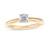 Thumbnail Image 1 of 0.30 CT. Certified Diamond Solitaire Engagement Ring in 14K Gold (J/I1)